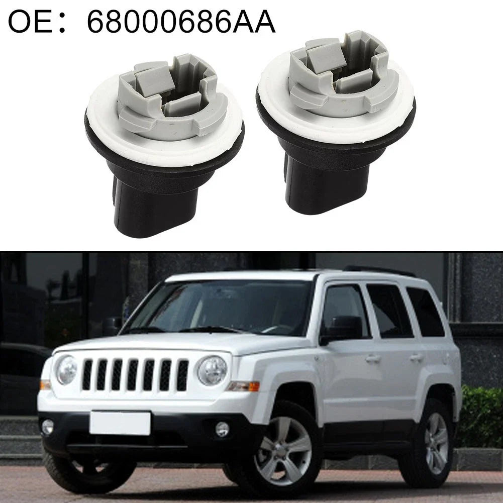 2 x Parking Light Bulb Sockets for Jeep