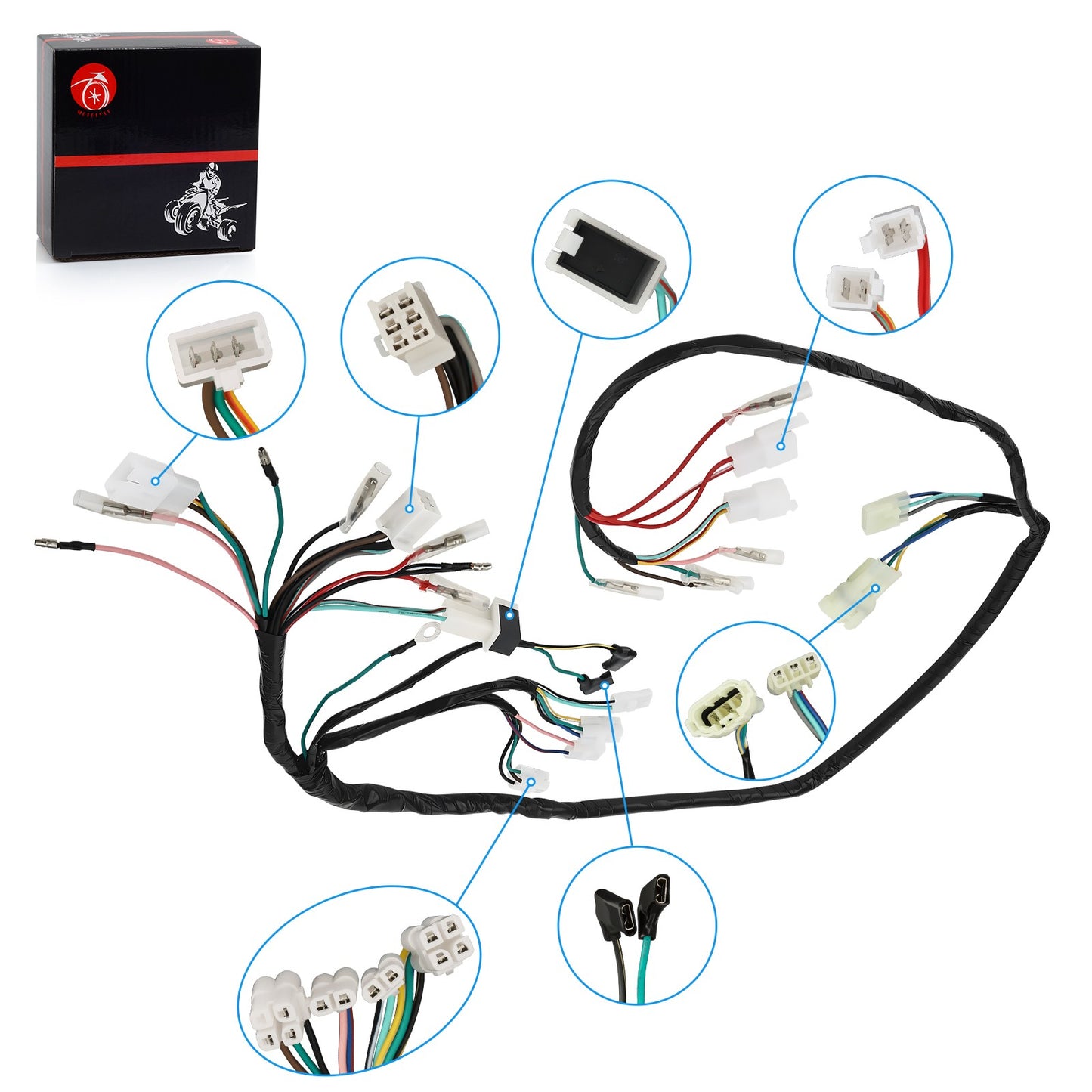 Wire Harness for Honda FourTrax 300 TRX300 (1994–1997)