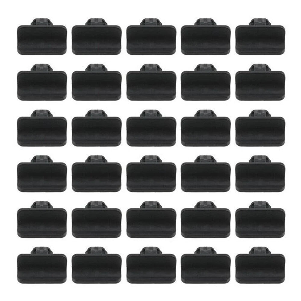 30pcs Bumper Moulding Clips for Chevrolet Camaro, Cadillac CT4, ATS, Buick Enclave