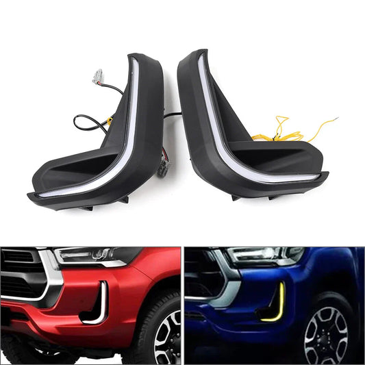 Daytime Running Light Turn Signal Lamp for Toyota Hilux (2020-2022)