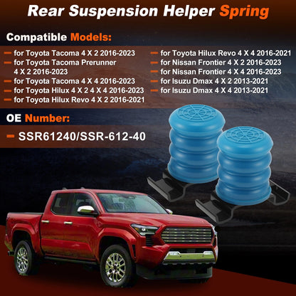 Rear Suspension Helper Spring Kit for Toyota Tacoma 4X2 (2016–2023) SSR61240