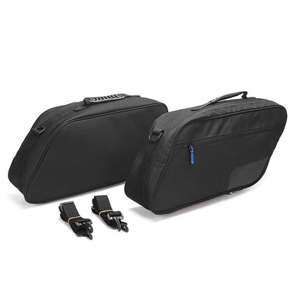 Black Side Luggage Saddle Bags for BMW R18 B Transcontinental K1600B