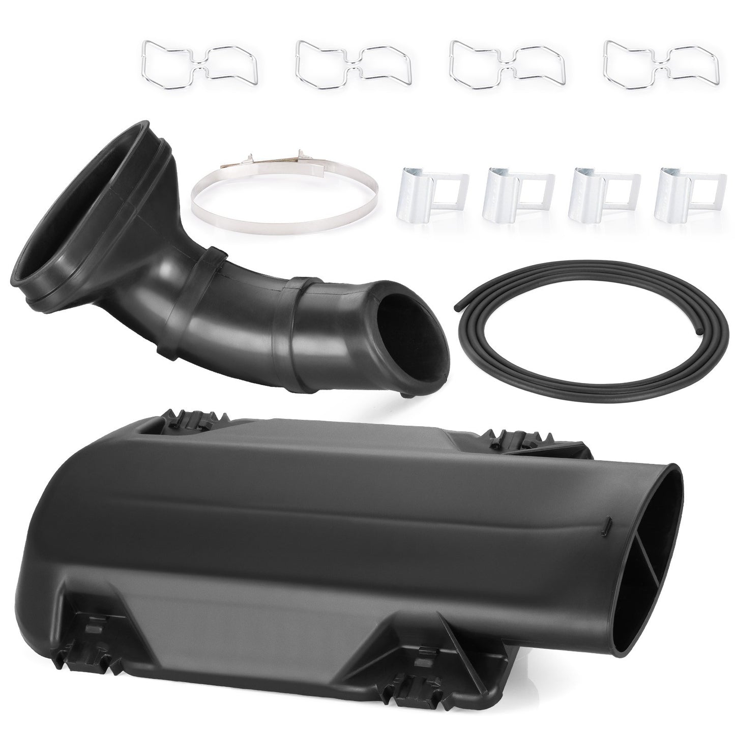Airbox Lid Cover with Snorkel Intake Duct Kit for Yamaha Banshee YFZ 350 (1987–2006)