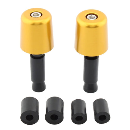 Handlebar Grips for Universal Motorcycle (1in/25.4mm) - Gold