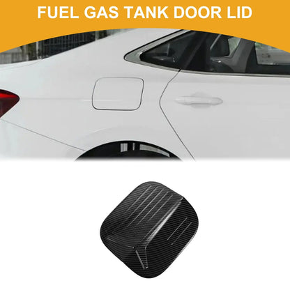 Fuel Tank Door Cap for Honda Civic 2022-2025 Gas Tank Flap Carbon Fiber Black