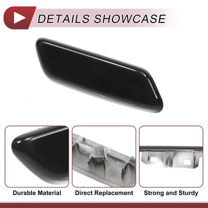 Front Right Washer Nozzle Cover for Lexus IS II (2008-2010) Black