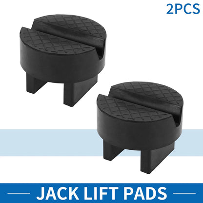 2X Lifting Jack Pad for Automotive Car Truck SUV (65mm Circular Rubber)