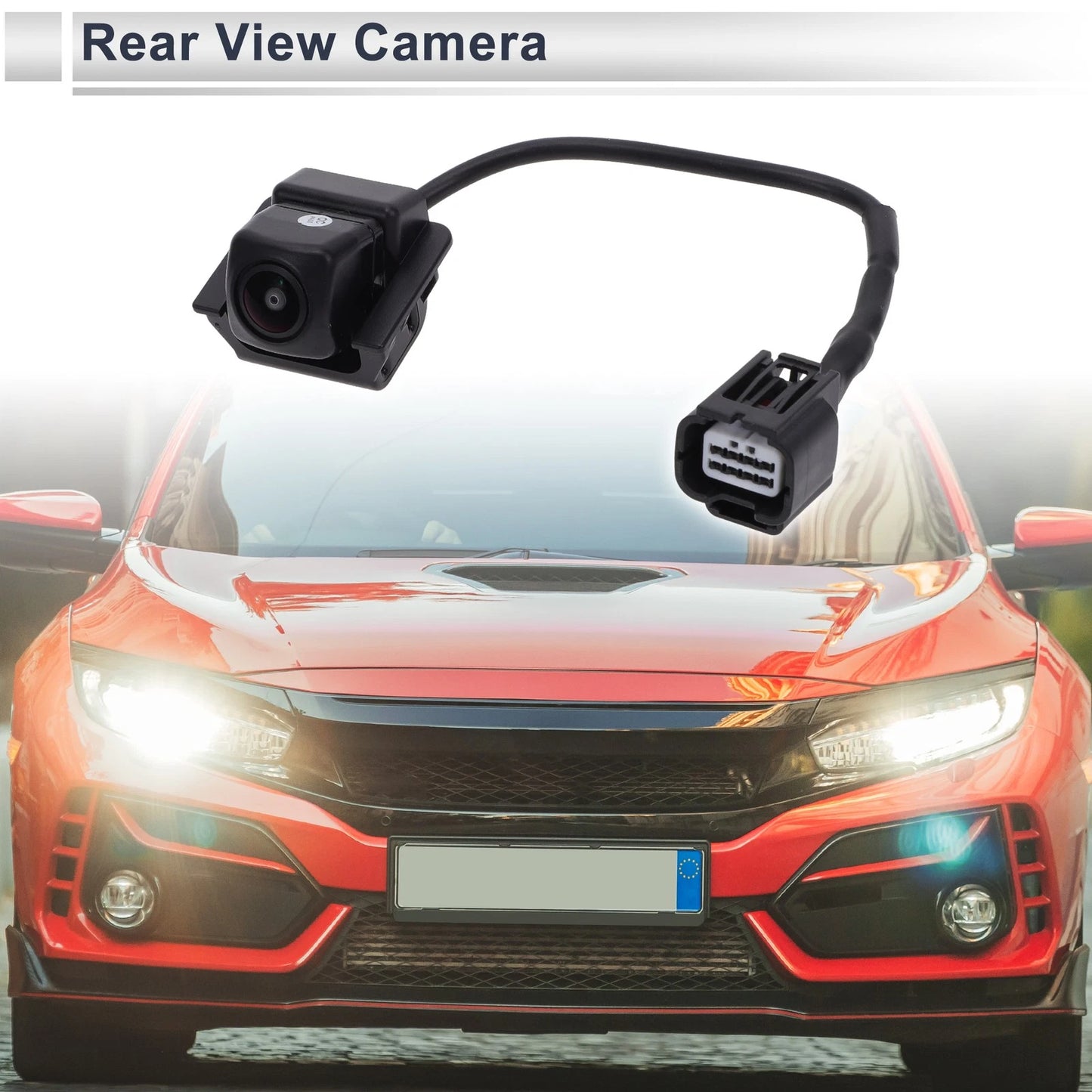 Rear View Camera for Honda Civic Sedan (2016–2018) 180 Degree