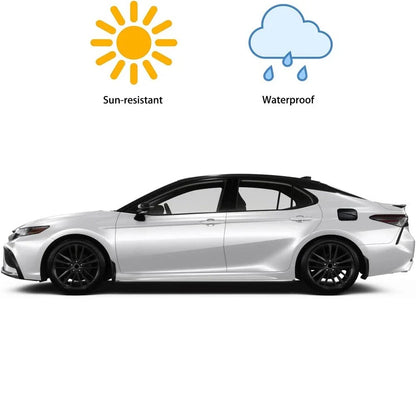 Fuel Tank Cover Gas Cap Trim Sticker for 2018-2023 Toyota Camry