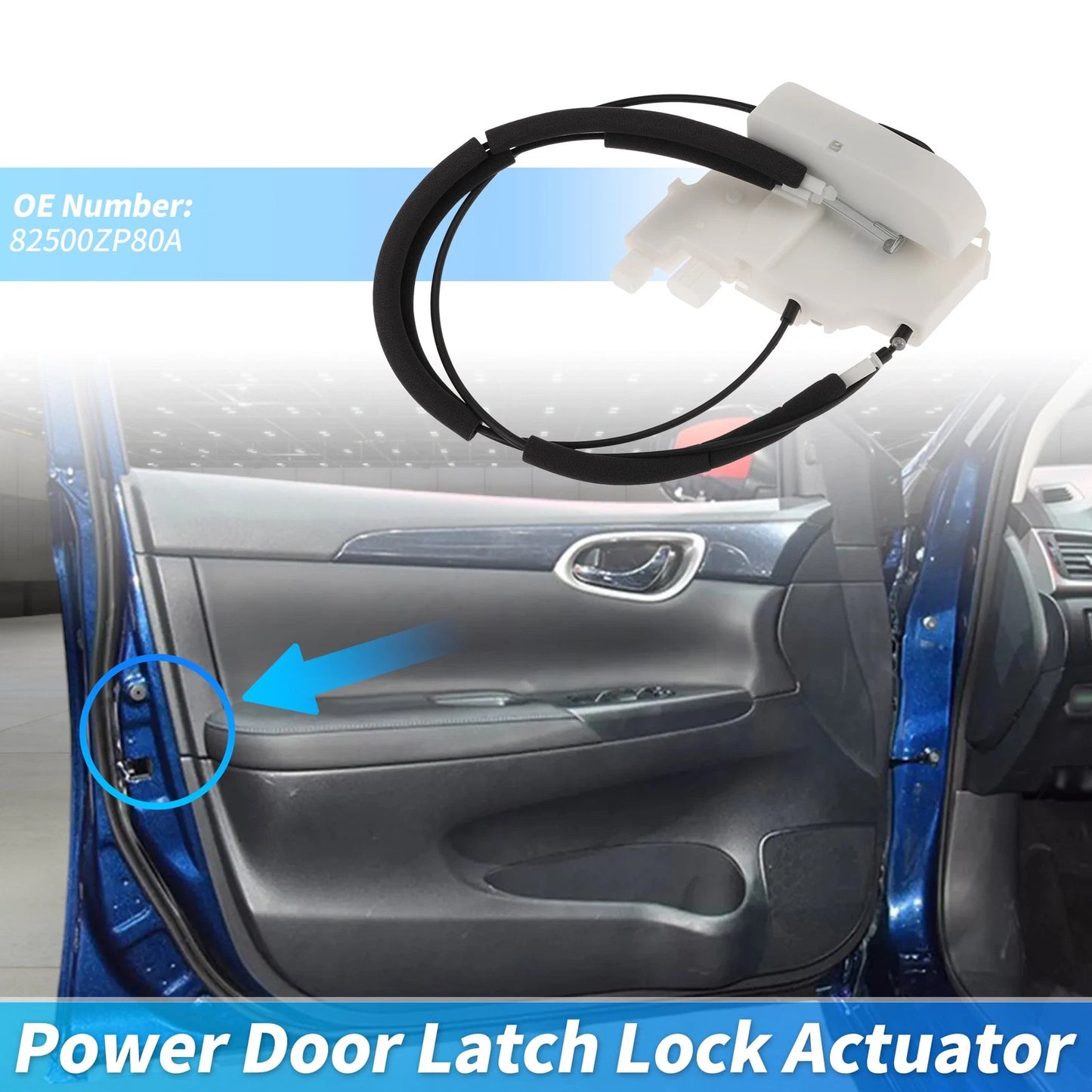 82500ZP80A Rear Right Power Door Lock Actuator for Nissan Pathfinder (2005–2012)