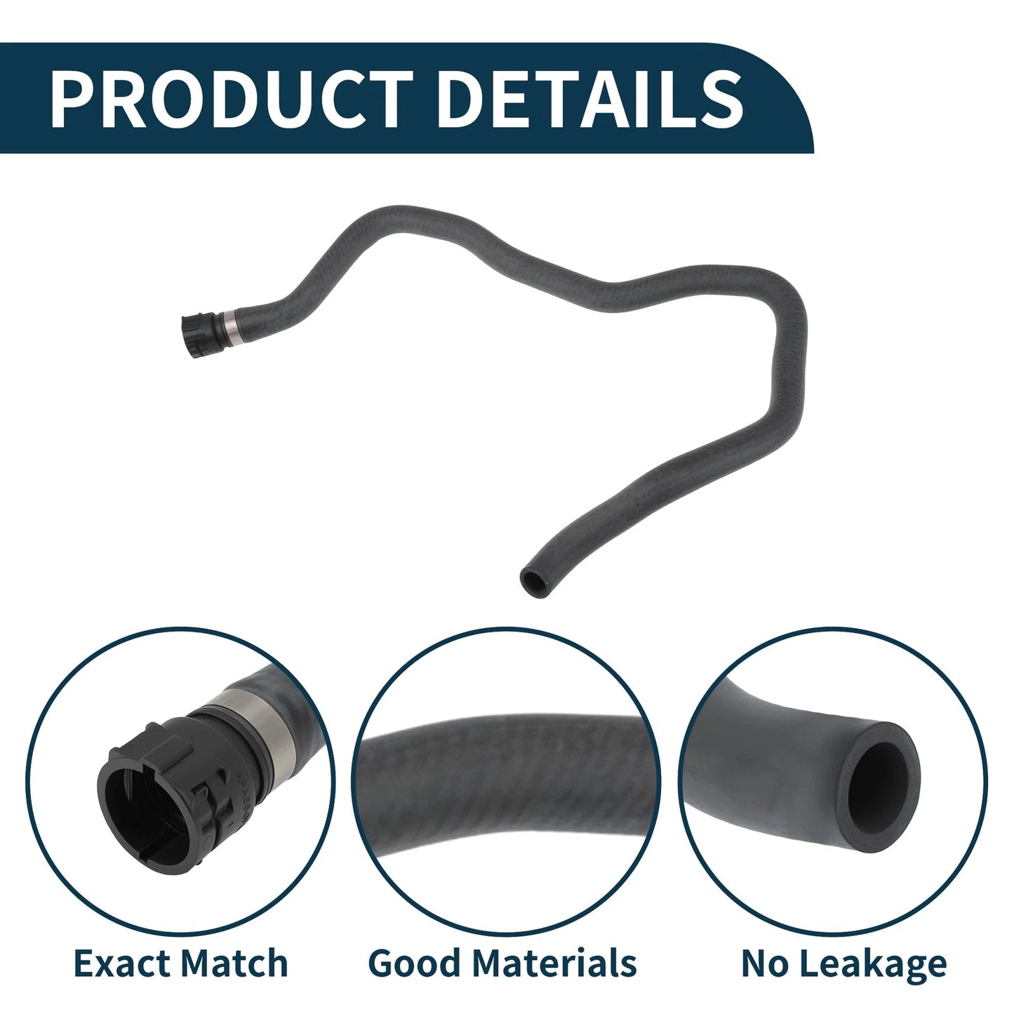 Radiator Hose for BMW 3 Series (2002–2006) No. 64216901568