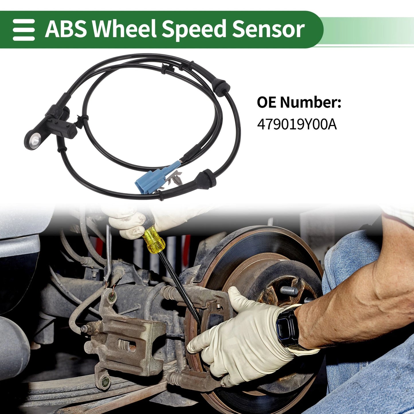 ABS Wheel Speed Sensor No. 479019Y00A for Nissan Maxima (2000–2003)