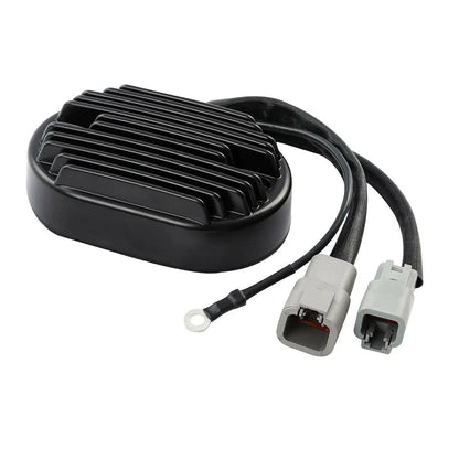 Black Voltage Regulator Rectifier for Harley Heritage Softail Classic (2007)