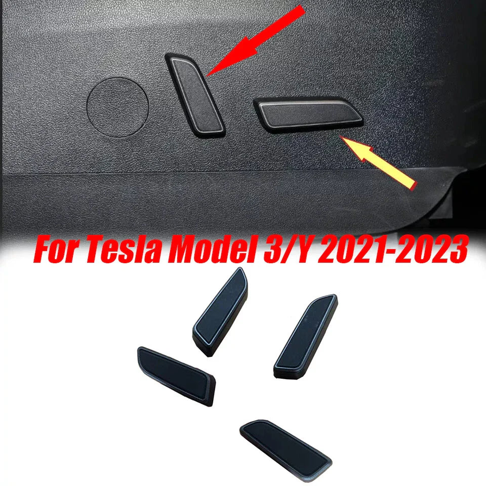 Passenger Side Seat Cushion Forward Button for Tesla Model 3/Y (2021–2023)