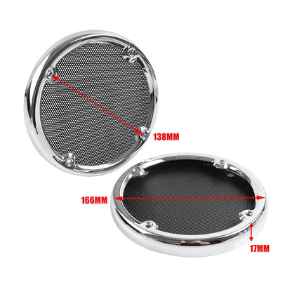 Rear Speaker Cover Trim for Harley Electra Glide Ultra Limited (1996-2013)