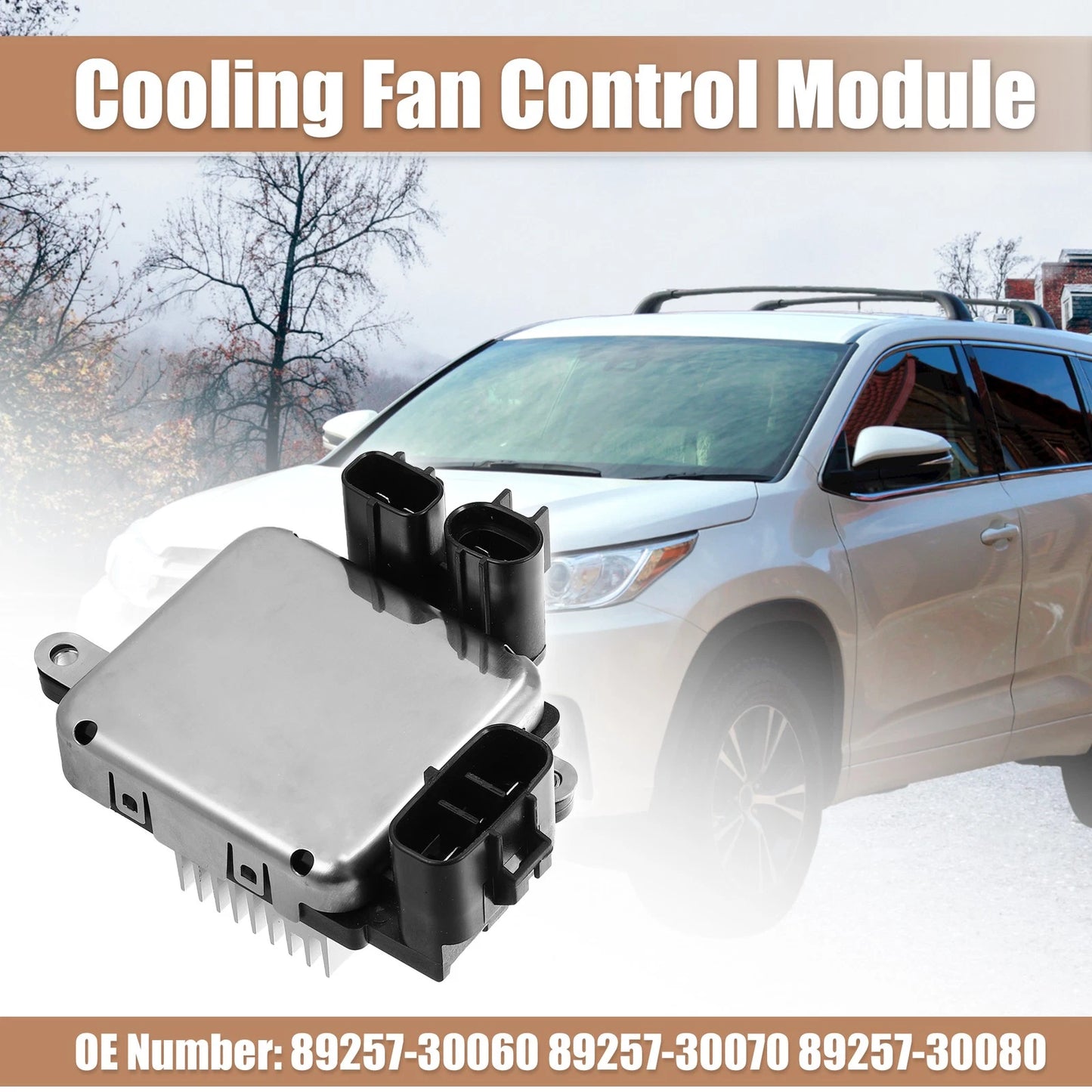 Engine Cooling Fan Control Module for Toyota (89257-30060)