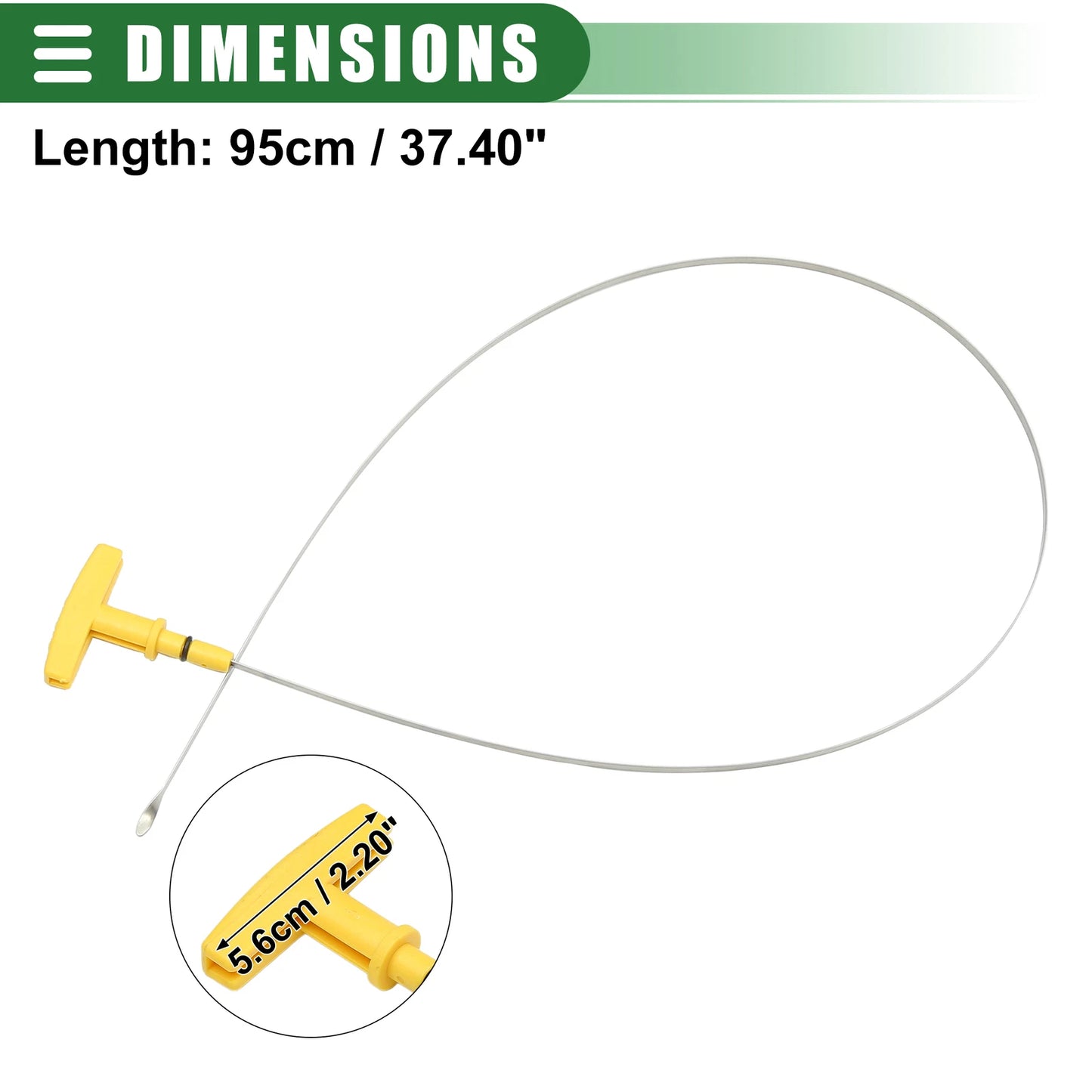 Engine Oil Level Indicator Dipstick for Dodge Ram 1500 (1997–2002) No. 53020928