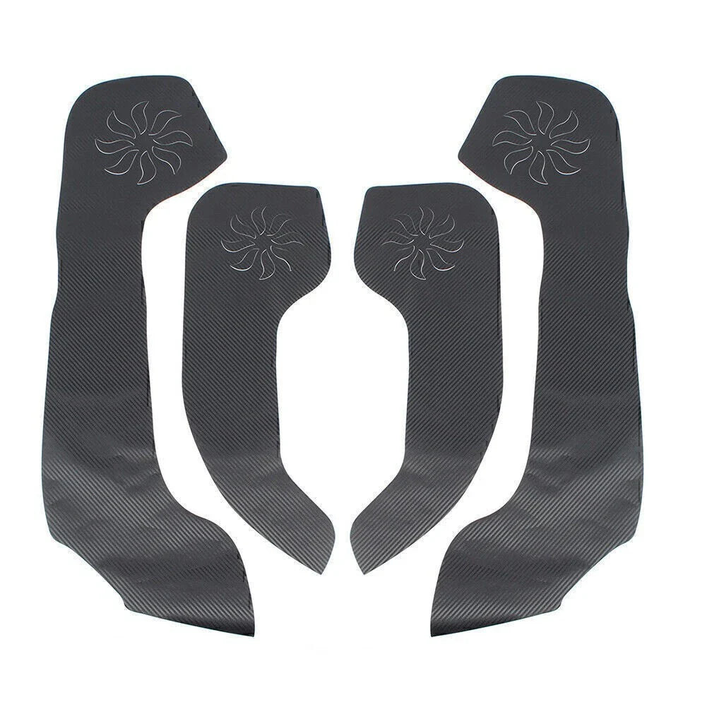 Kia Forte Door Anti Kick Pad Protection Cover Trims 4 x Pcs (2009-2013)