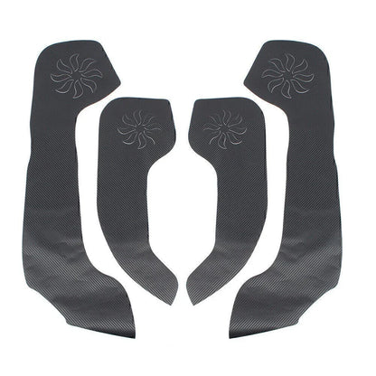 Kia Forte Door Anti Kick Pad Protection Cover Trims 4 x Pcs (2009-2013)