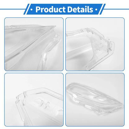 Car Front Left Headlight Lens Cover for Honda Civic (2016-2018)