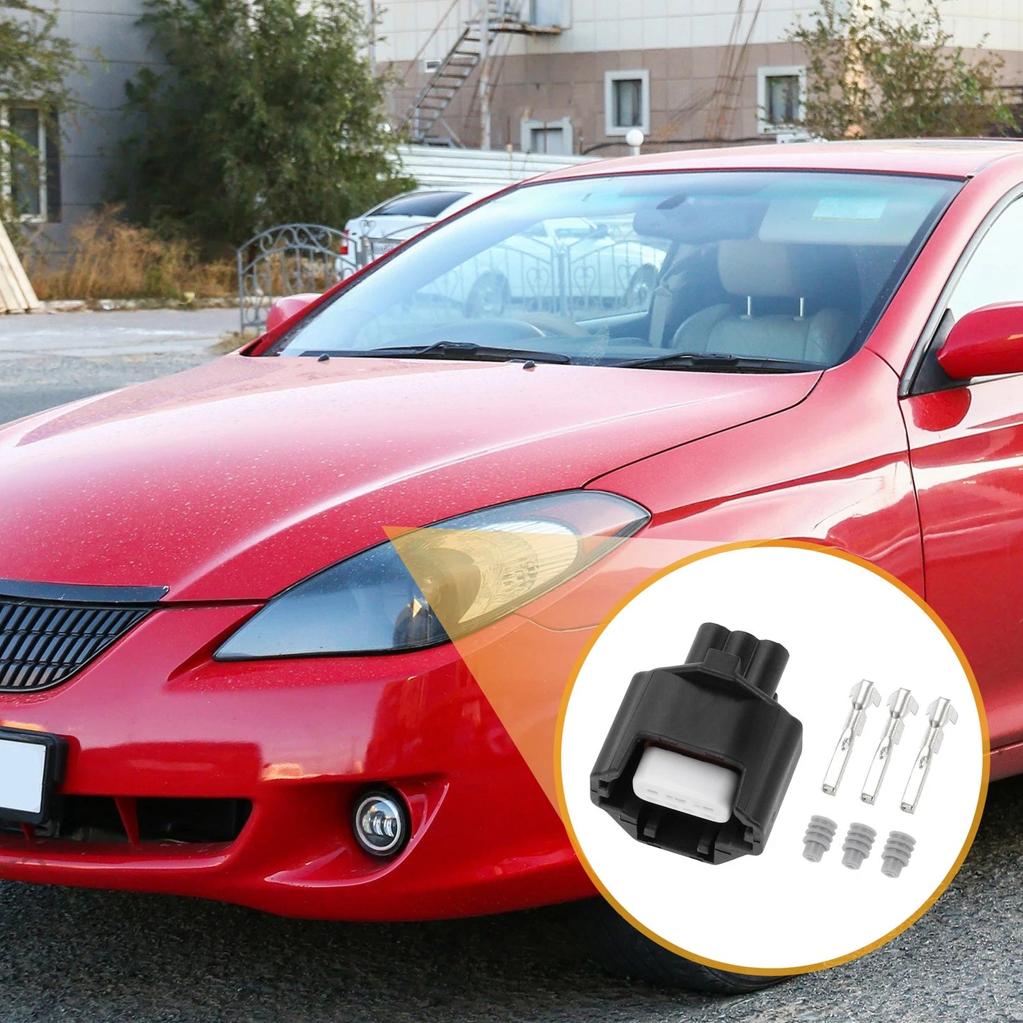 3 Pin Air Conditioning Pressure Sensor Connector Plug for Subaru Forester