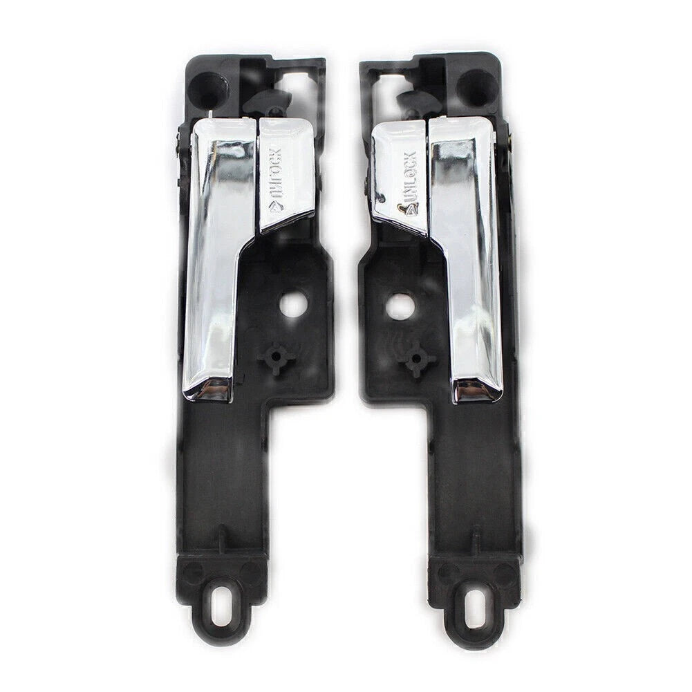 Front Left & Right Pair Chrome Interior Door Handle for Ford Fusion (2006–2012)