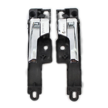 Front Left & Right Pair Chrome Interior Door Handle for Ford Fusion (2006–2012)