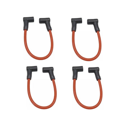 Set of 4 Spark Plug Lead Wires for Johnson Evinrude Outboard (12")