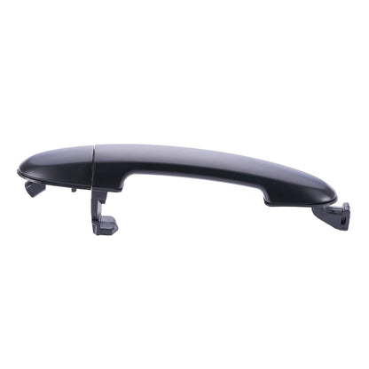 Left Rear Outer Door Handle Black for Hyundai Santa Fe (2005–2012)