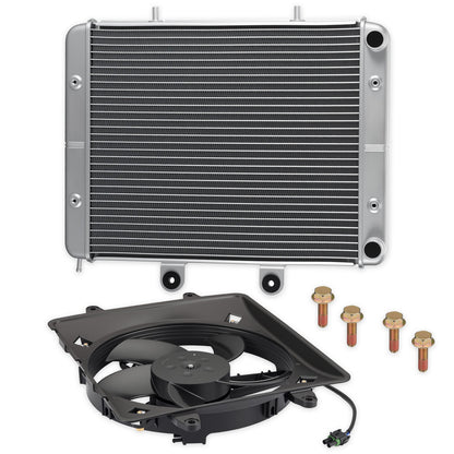 Radiator with Cooling Fan for Polaris Sportsman 800/X2 800 EFI (2004–2014)