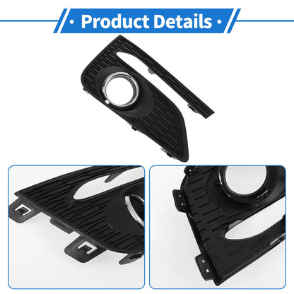 1 Pc Fog Light Grill for Chevrolet Cruze (2017–2018) No. 84095942