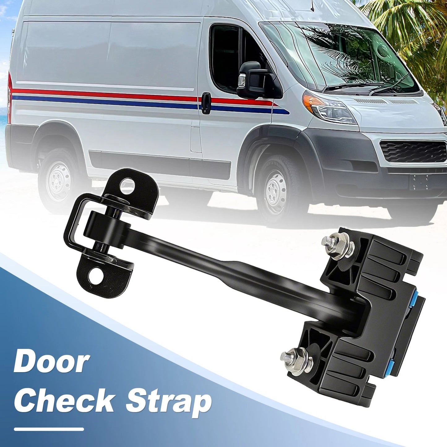 Front Door Check Strap 68169379AE for Dodge RAM ProMaster 1500 2500 3500 (2014–)