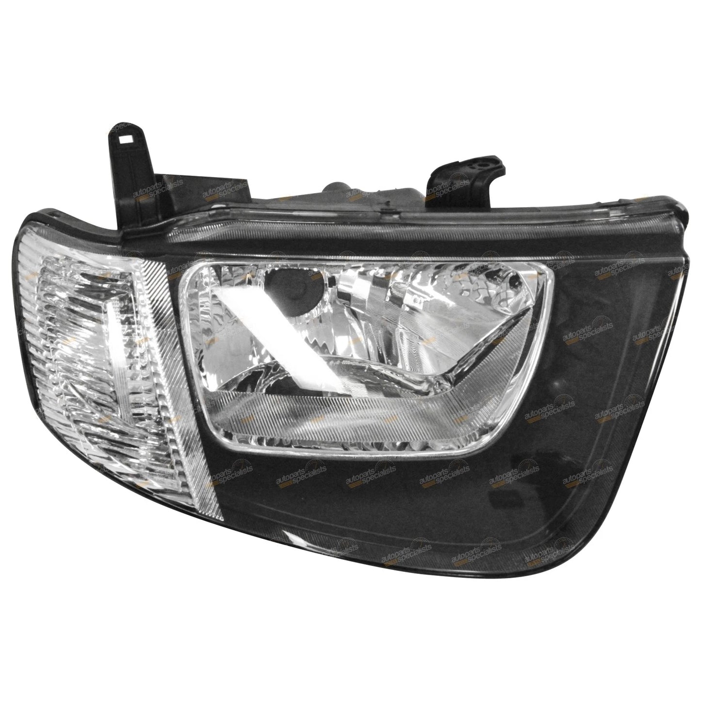 Headlight Pair with Clear Flasher for Mitsubishi Triton (2006–2009)