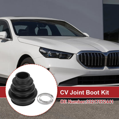 Outer CV Joint Boot Kit with Clamps for BMW 525i (2006-2007)