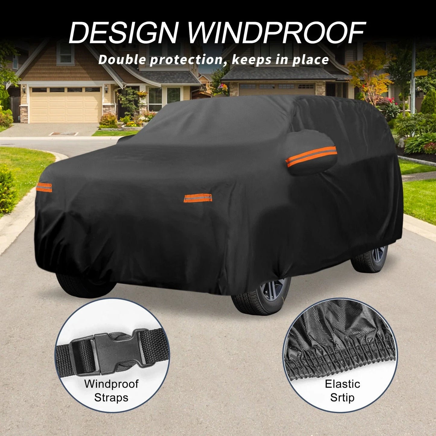 Waterproof Aluminum Film Car Cover for Lexus GX (2010-2023)