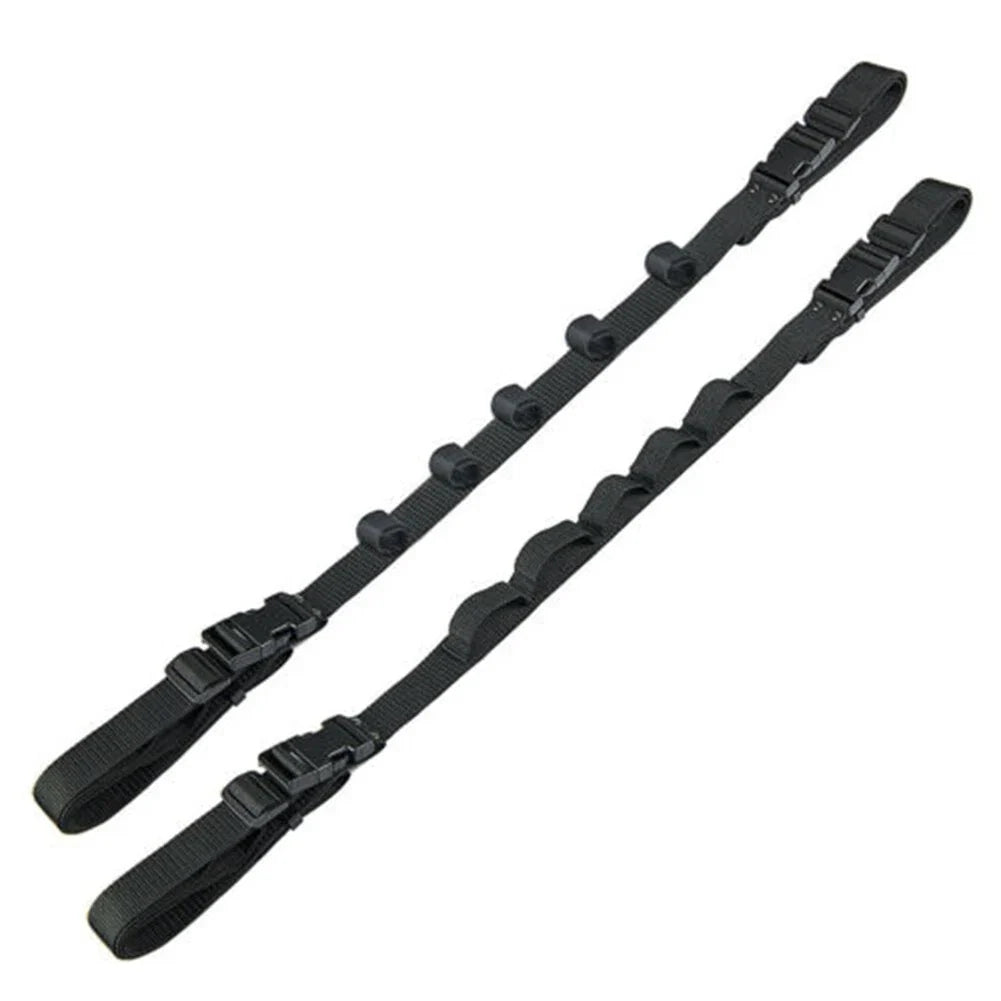 2 x Fishing Rod Holder Belt Strap