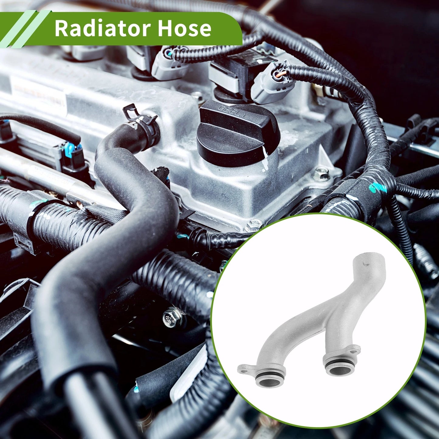 Radiator Hose for Land Rover Range Rover Sport (2010–2019) No.LR010733 Metal