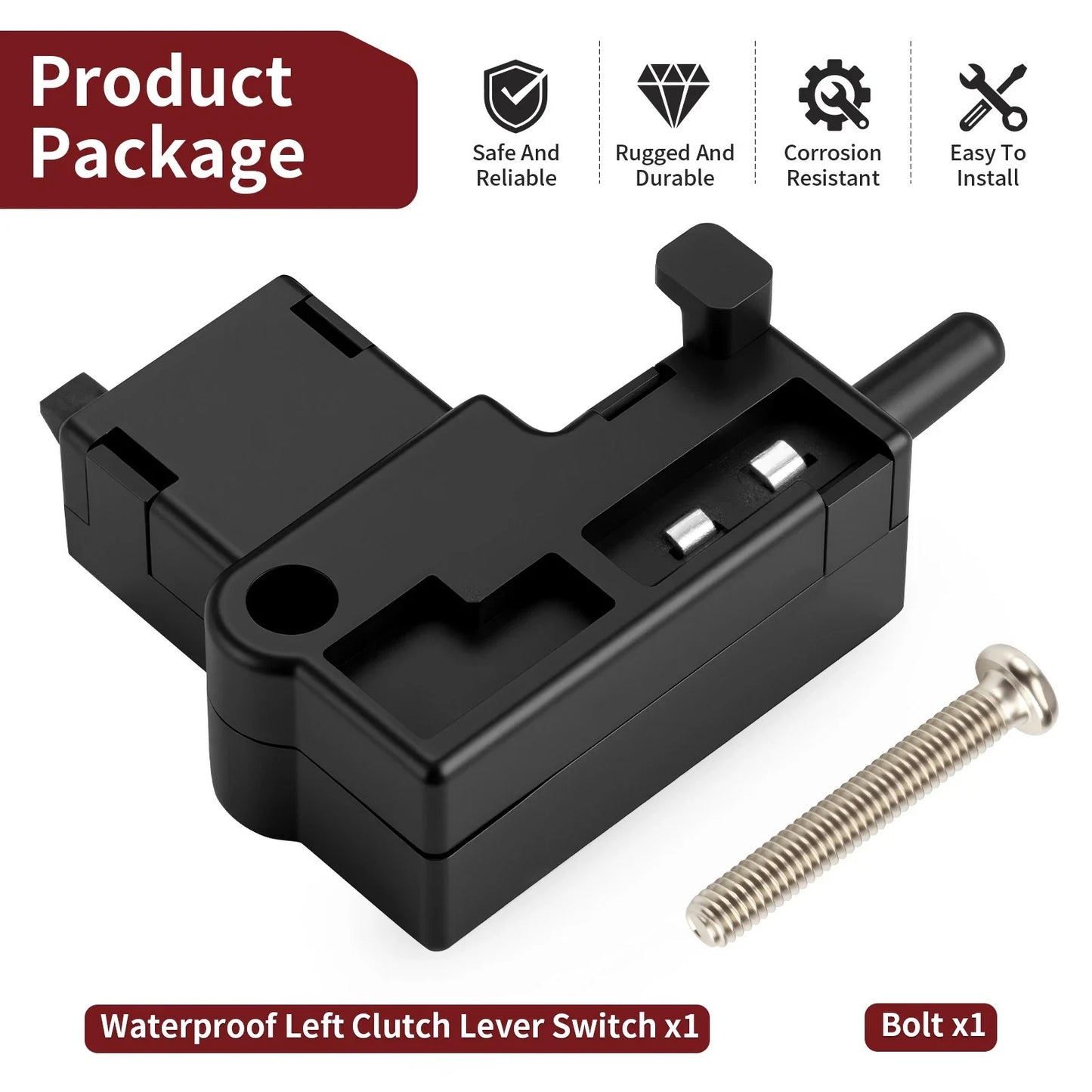 Left Clutch Lever Switch for Suzuki GSXR600/GSXR750/GSXS750/GSXR1000 (2004-2023)