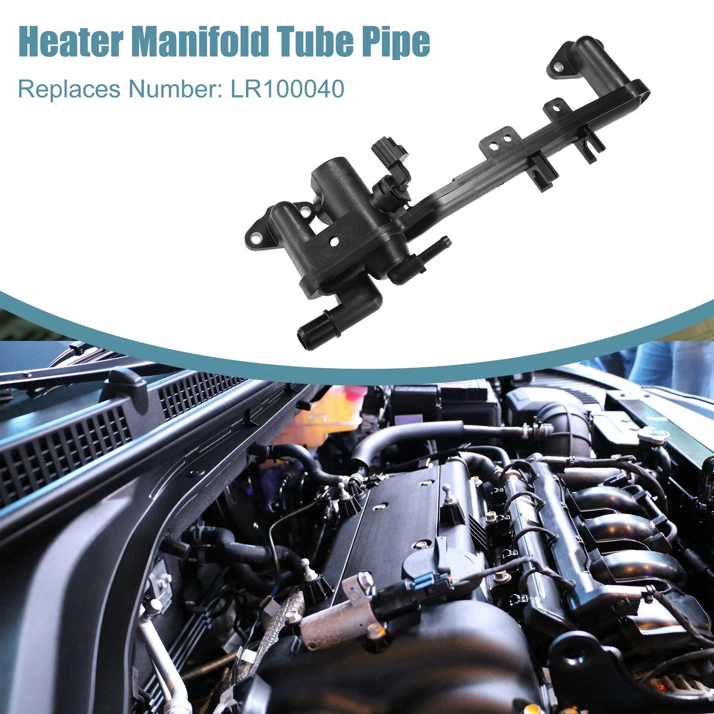 Coolant Water Heater Pipe with Sensor No.LR100040 for Land Rover Range Rover (–)