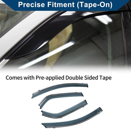 Car Window Deflectors for Honda Fit Sedan 2007-2008 Side Vent Visors