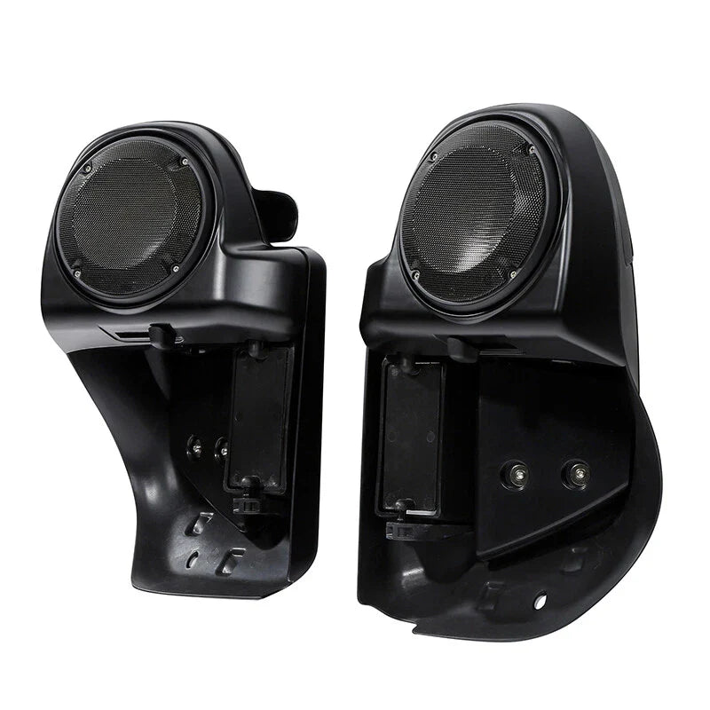 Lower Vented Fairing Speaker Pod for CVO Street Glide Black Denim (2014-2024)