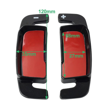 Steering Wheel Paddle Shifter Extensions for Benz A B C E S CLA GLB Class Red