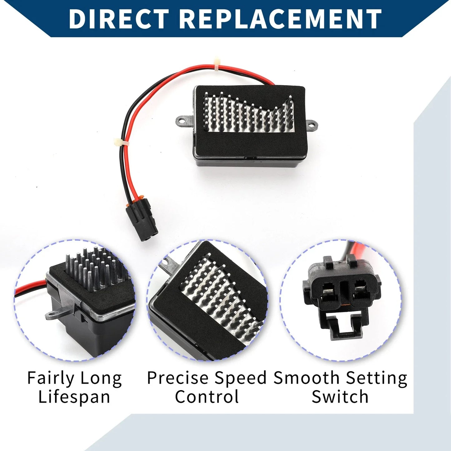 HVAC Blower Motor Resistor for Chevrolet Escalade (2002)