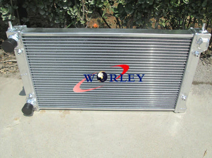 Aluminum Radiator & Fans for VW Golf MK1 MK2 GTI Scirocco (1974-1992)