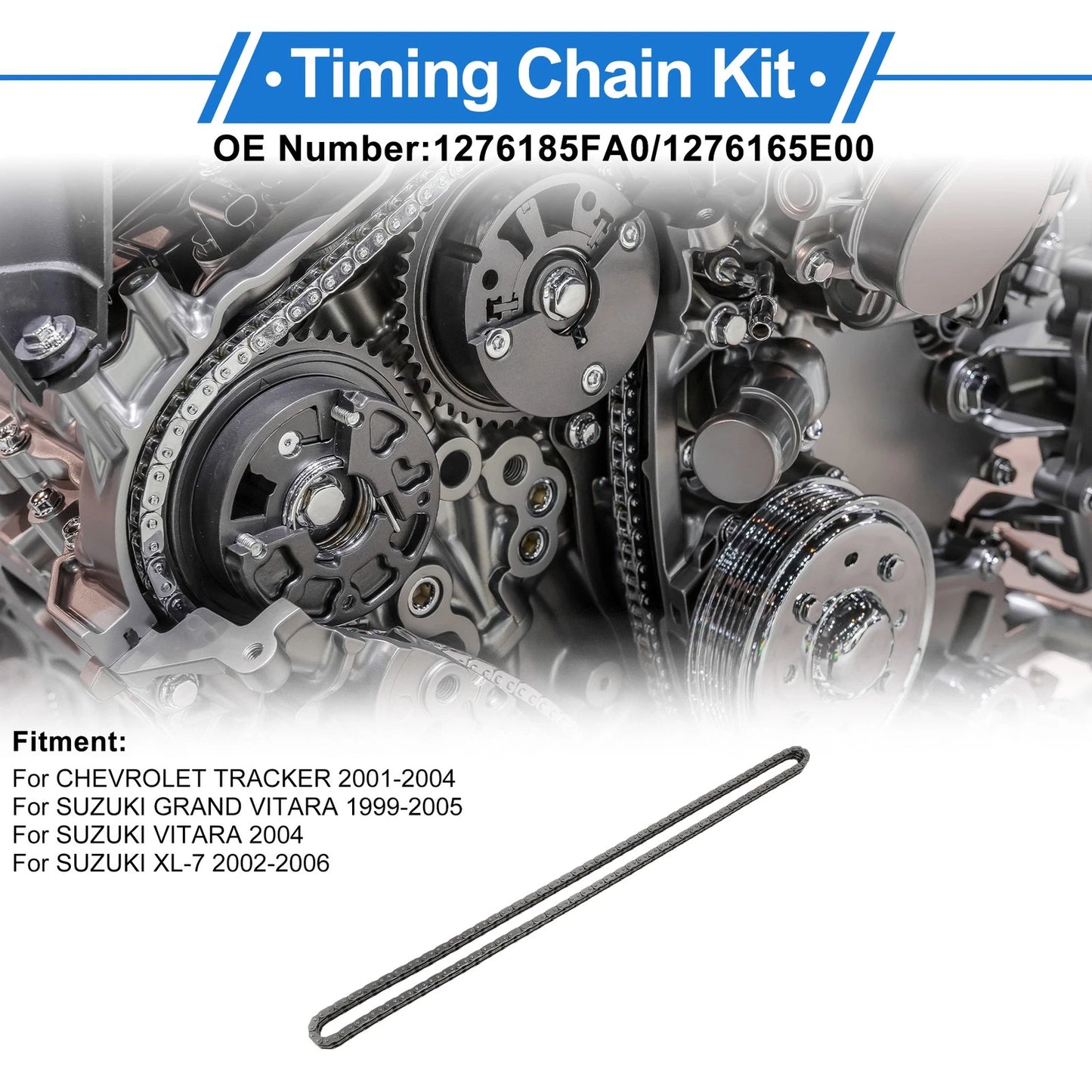 Timing Chain Kit for Chevrolet Tracker (2001–2004) No. 1276185FA0/1276165E00