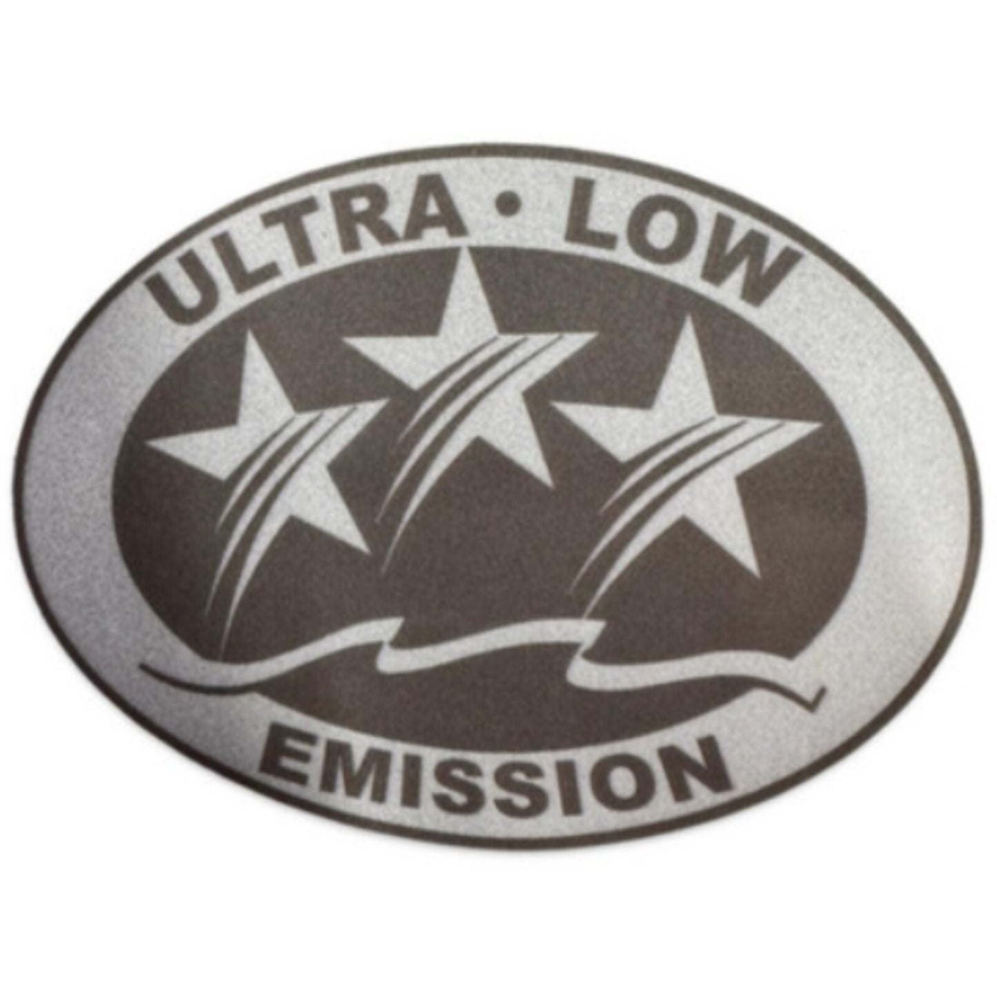 2X Ultra Low Emission Outboard Graphic Sticker for California DOT