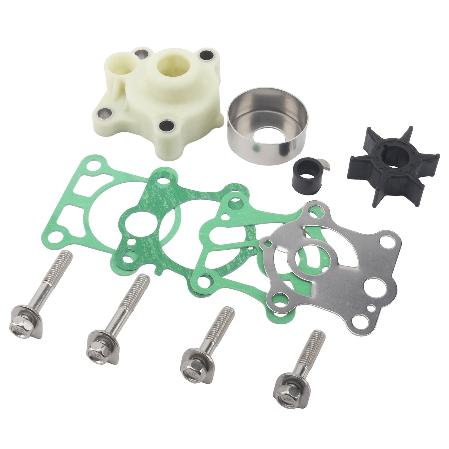 Water Pump Repair Kit for Yamaha 25 30HP (1990–2023)