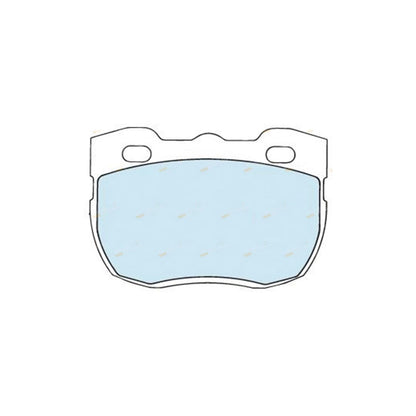 Set of 4 Front Disc Brake Pads for Land Rover Range Rover (1990)