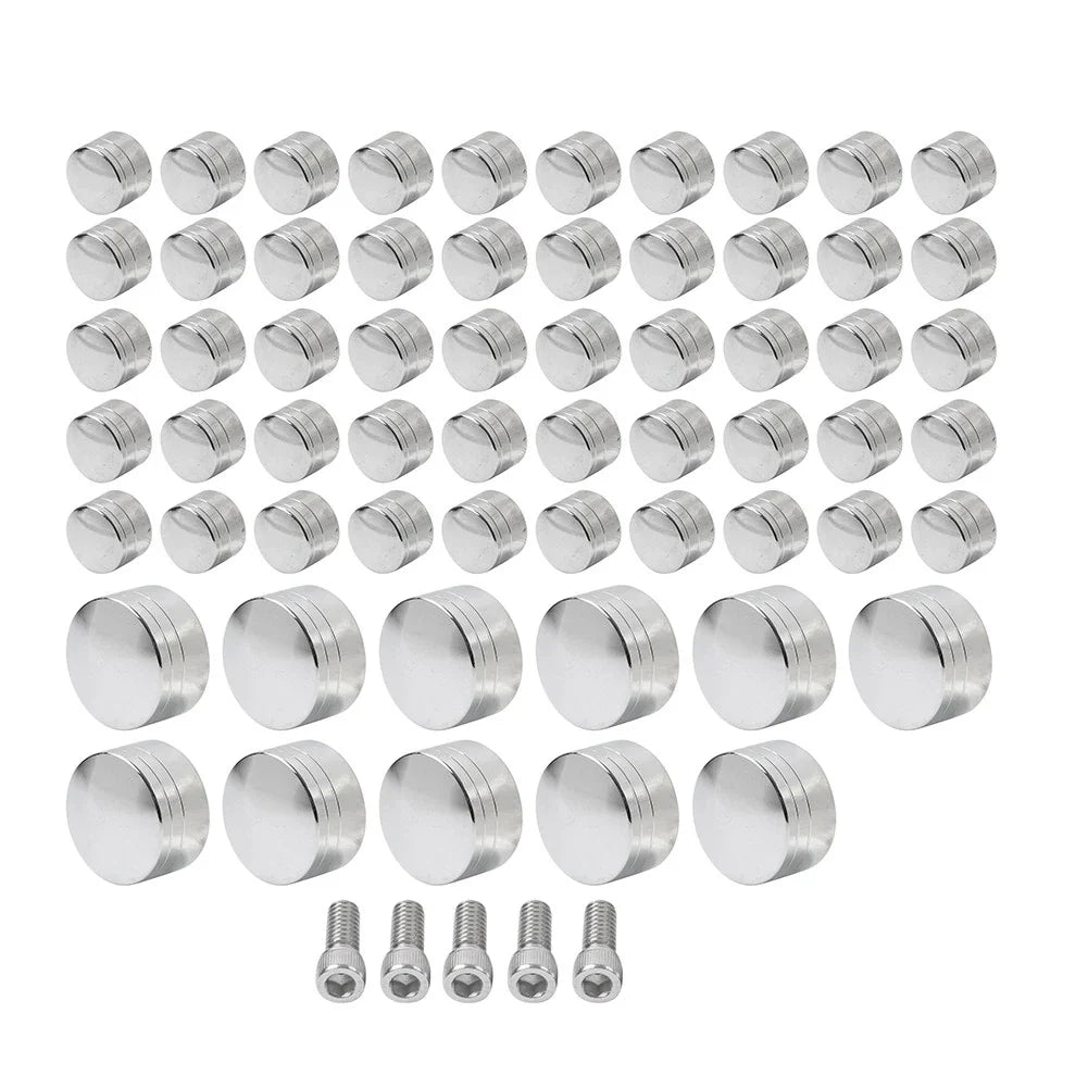 61X Engine Topper Bolt Cap for Harley Twin Cam Softail Fat Boy (2007-2017)