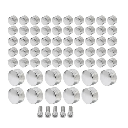 61X Engine Topper Bolt Cap for Harley Twin Cam Softail Fat Boy (2007-2017)